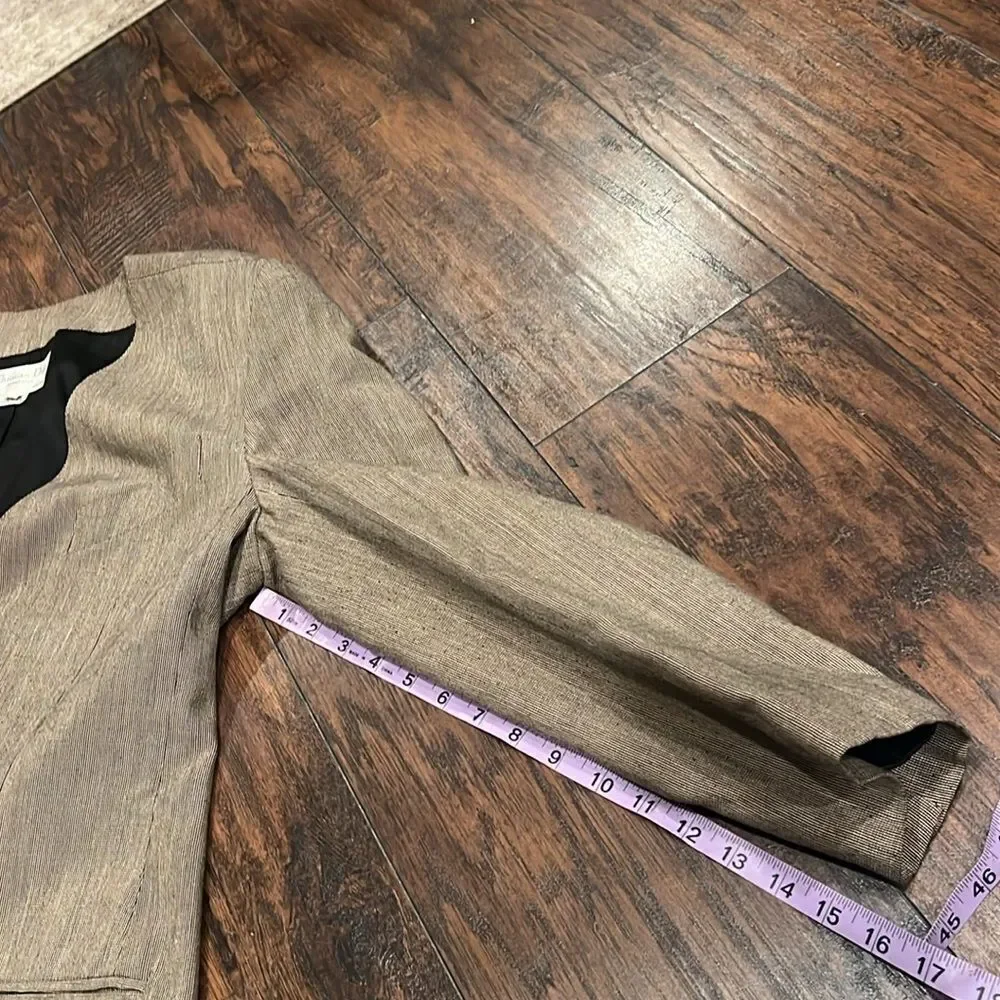 CHRISTIAN DIOR SEPARATES Blazer Size: L | US 10 made in USA in GUC shoulder pads